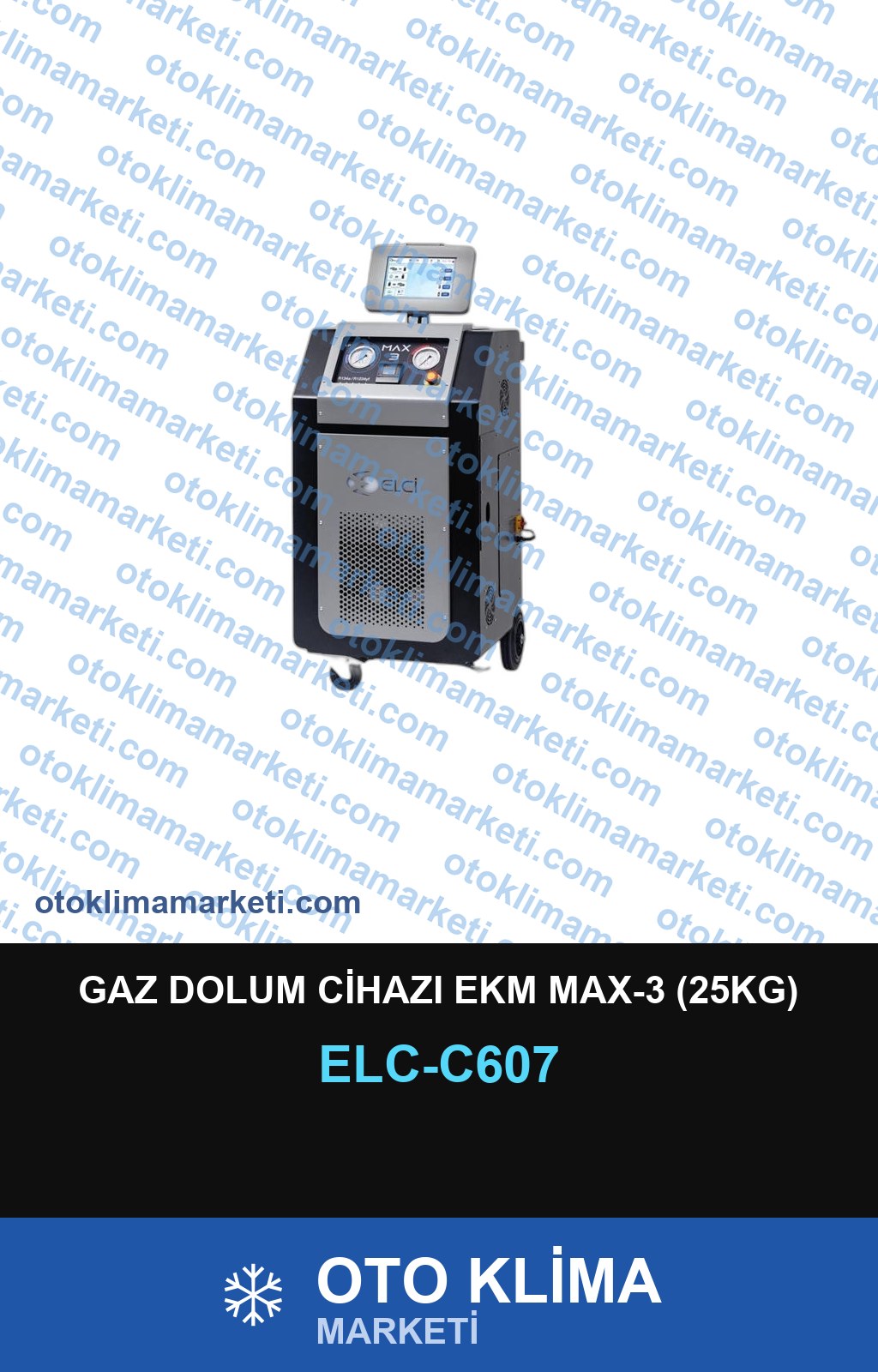 GAZ DOLUM CİHAZI EKM MAX-3 (25KG)