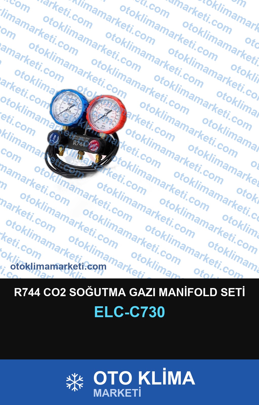 R744 CO2 SOĞUTMA GAZI MANİFOLD SETİ