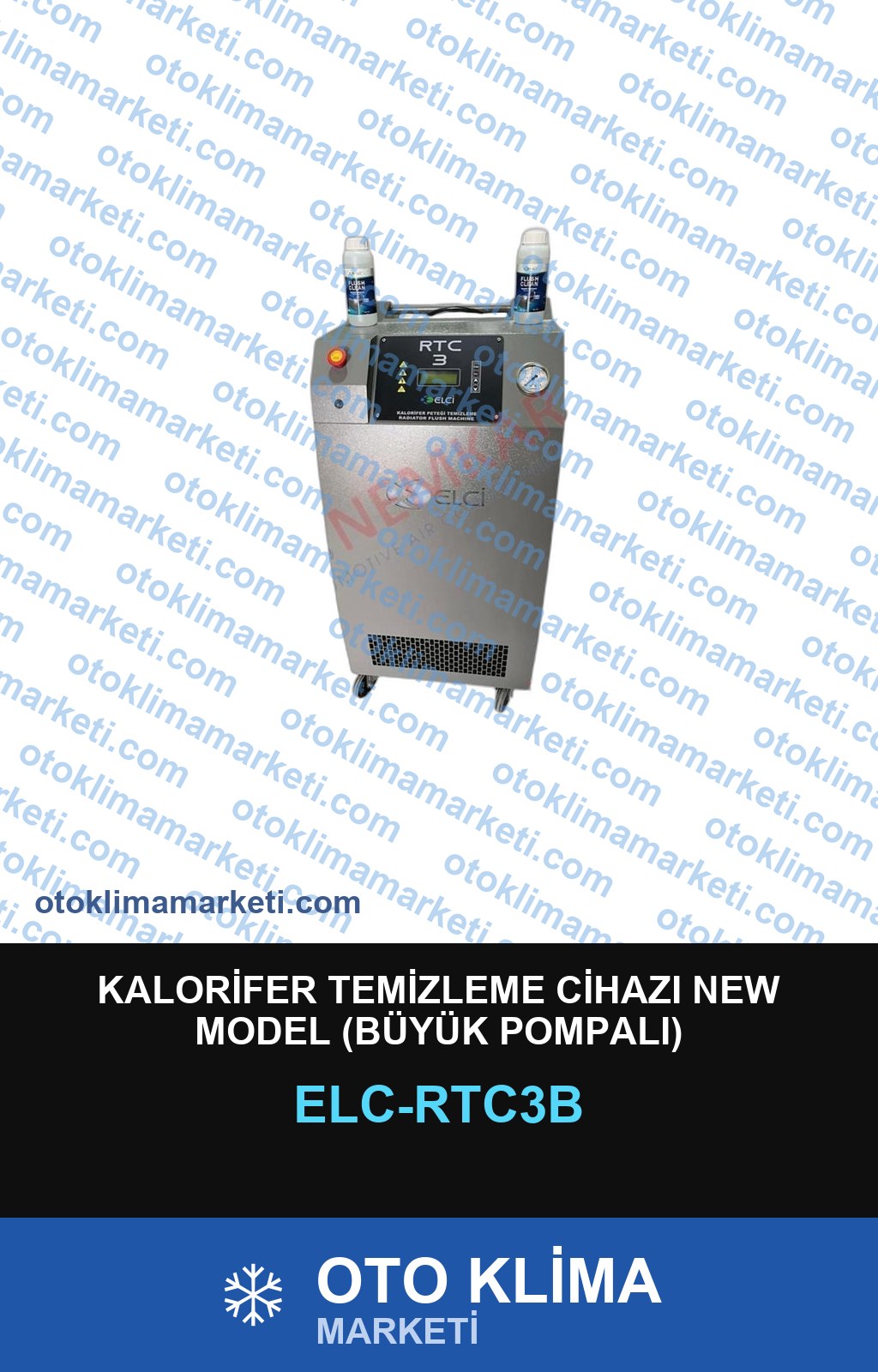 KALORİFER TEMİZLEME CİHAZI NEW MODEL (BÜYÜK POMPALI)