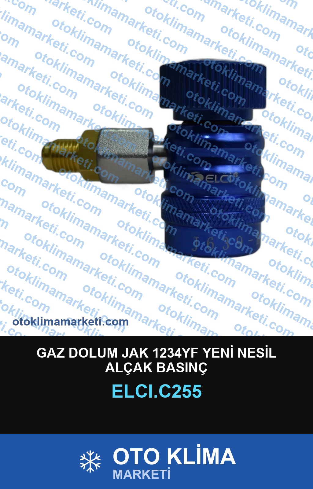 GAZ DOLUM JAK 1234YF YENİ NESİL ALÇAK BASINÇ