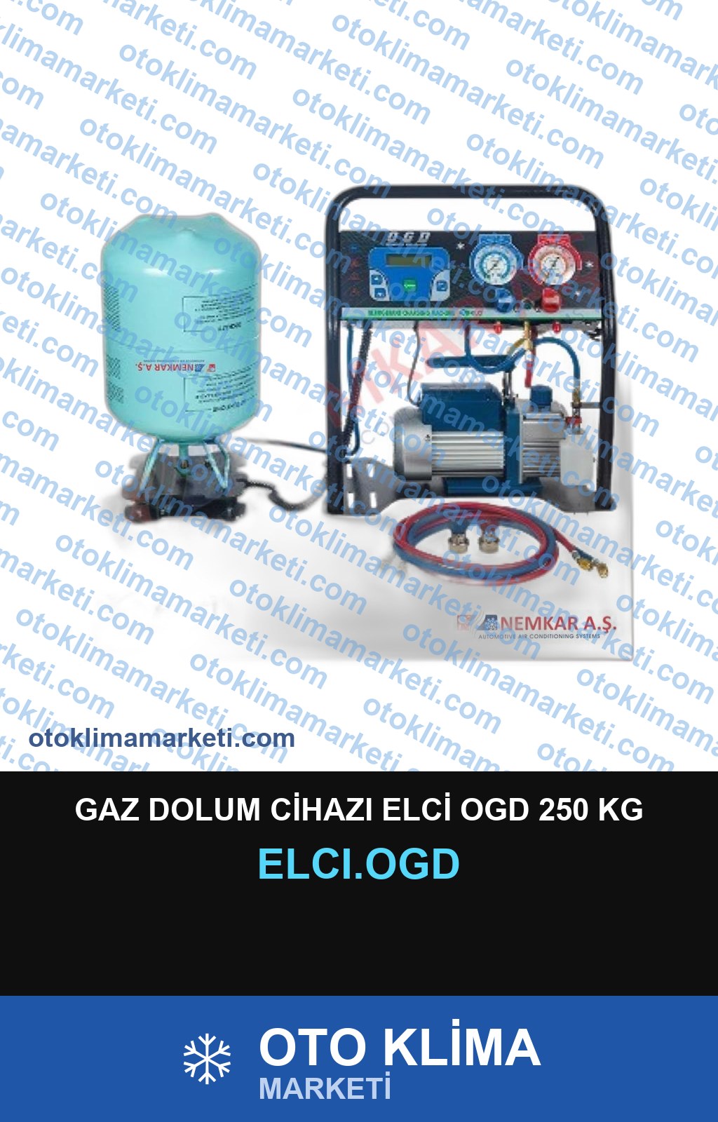 GAZ DOLUM CİHAZI ELCİ OGD 250 KG