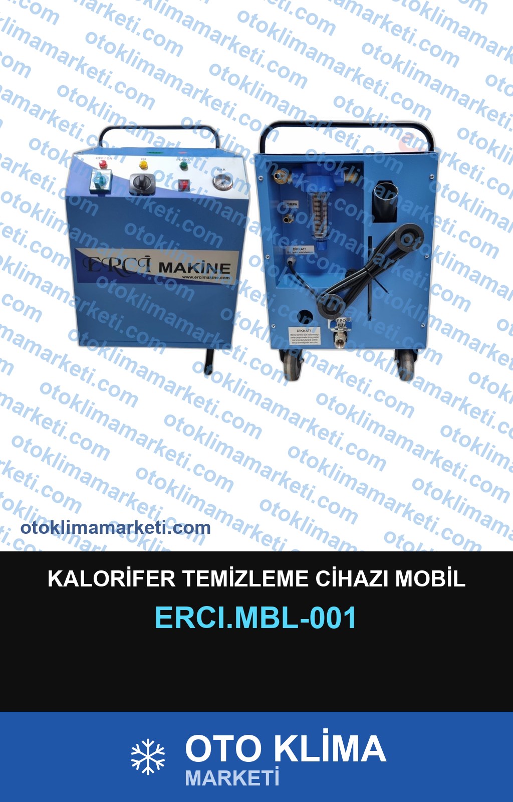 KALORİFER TEMİZLEME CİHAZI MOBİL