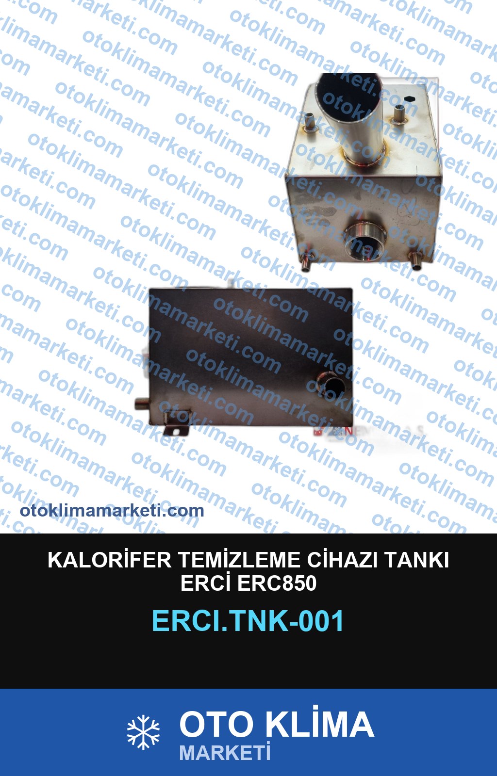 KALORİFER TEMİZLEME CİHAZI TANKI ERCİ ERC850
