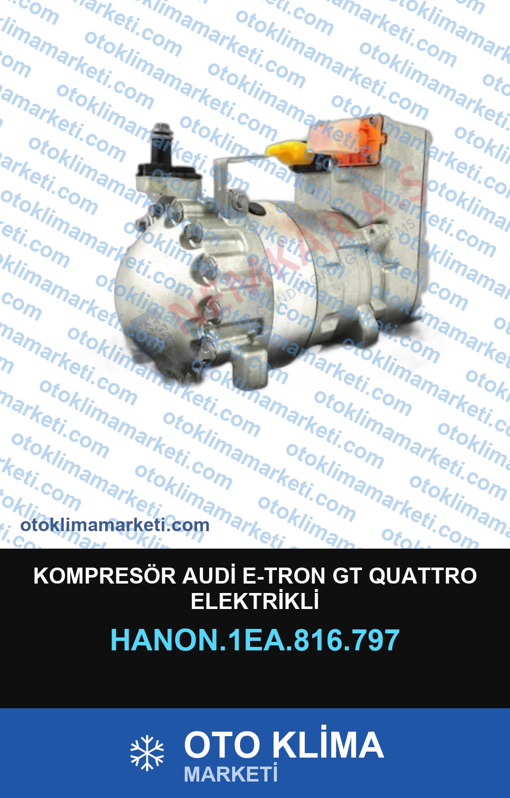 KOMPRESÖR AUDİ E-TRON GT QUATTRO ELEKTRİKLİ