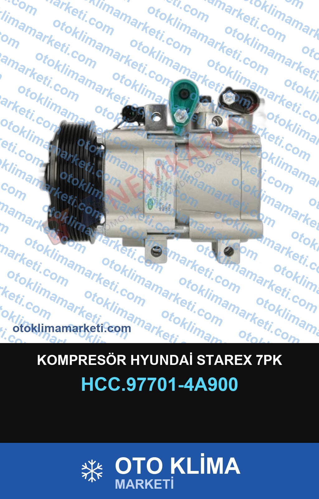 KOMPRESÖR HYUNDAİ STAREX 7PK