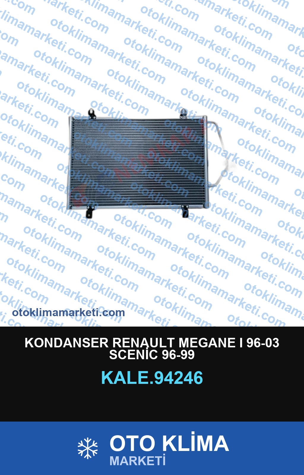 KONDANSER RENAULT MEGANE I 96-03 SCENİC 96-99