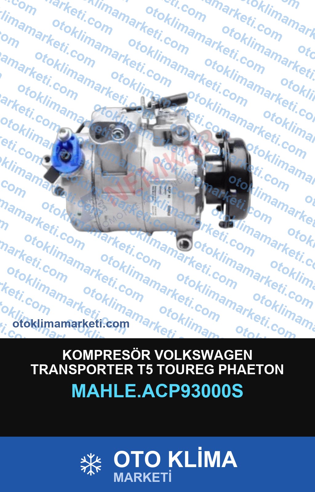 KOMPRESÖR VOLKSWAGEN TRANSPORTER T5 TOUREG PHAETON
