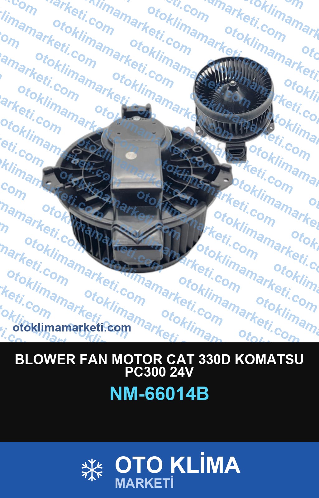 BLOWER FAN MOTOR CAT 330D KOMATSU PC300 24V
