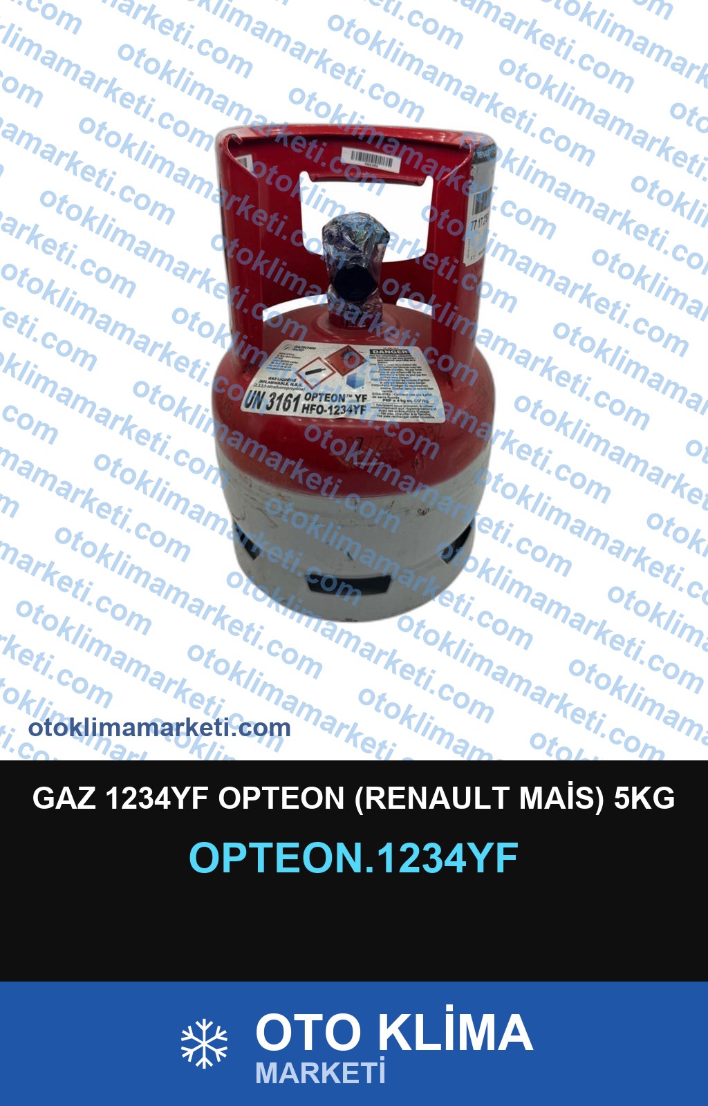 GAZ 1234YF OPTEON (RENAULT MAİS) 5KG