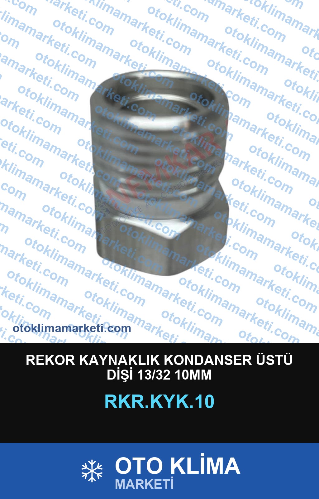 REKOR KAYNAKLIK KONDANSER ÜSTÜ DİŞİ 13/32 10MM