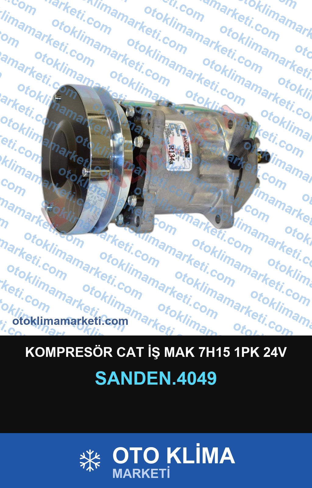 KOMPRESÖR CAT İŞ MAK 7H15 1PK 24V