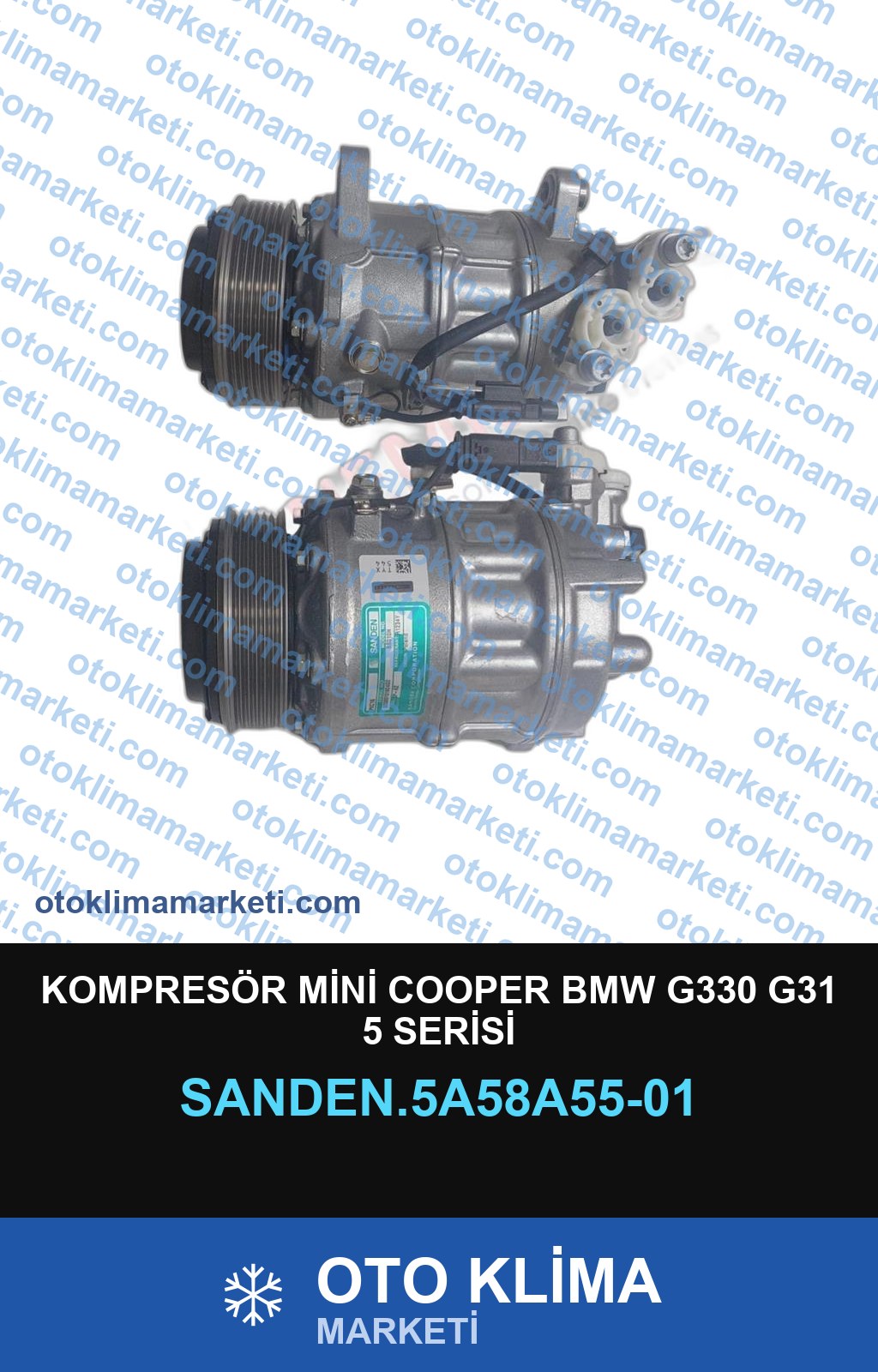 KOMPRESÖR MİNİ COOPER BMW G330 G31 5 SERİSİ