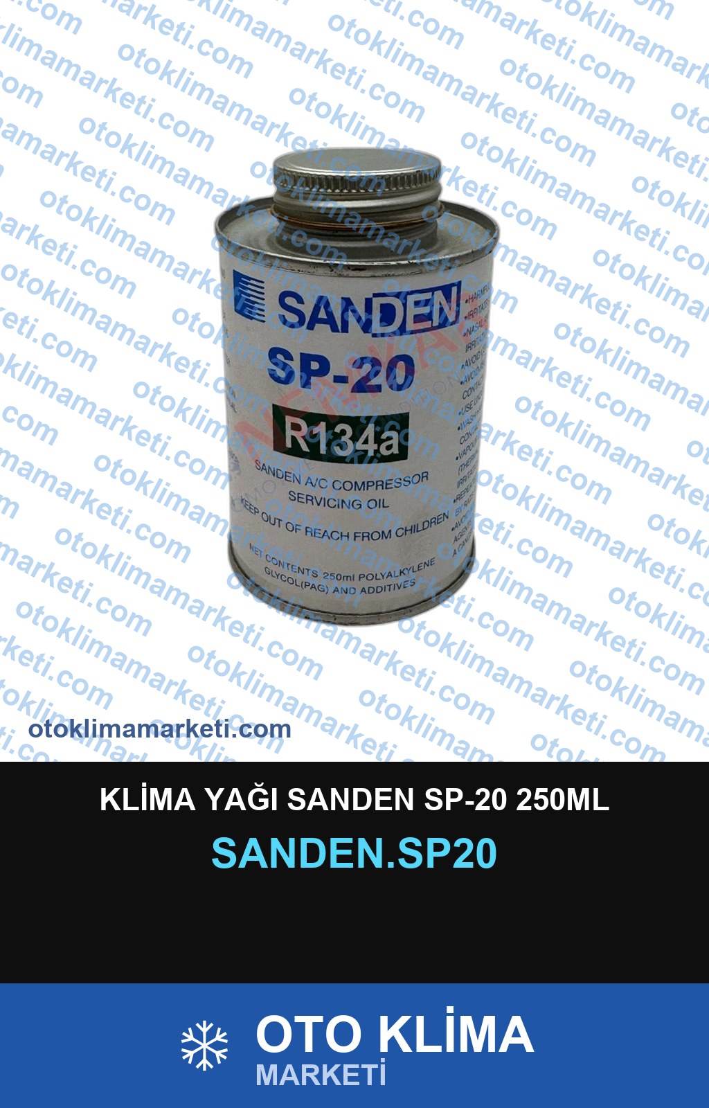 KLİMA YAĞI SANDEN SP-20 250ML