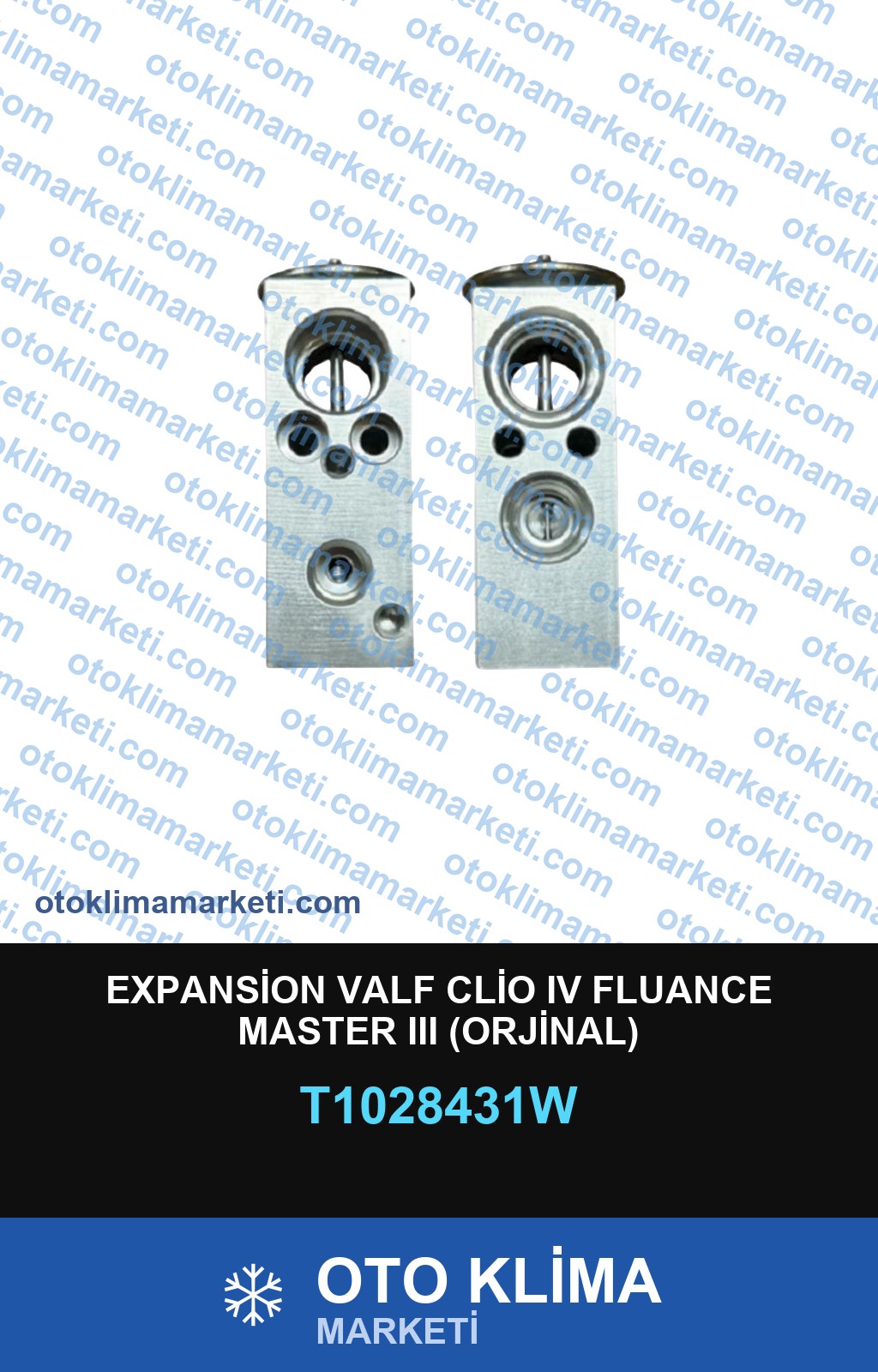 EXPANSİON VALF CLİO IV FLUANCE MASTER III (ORJİNAL)
