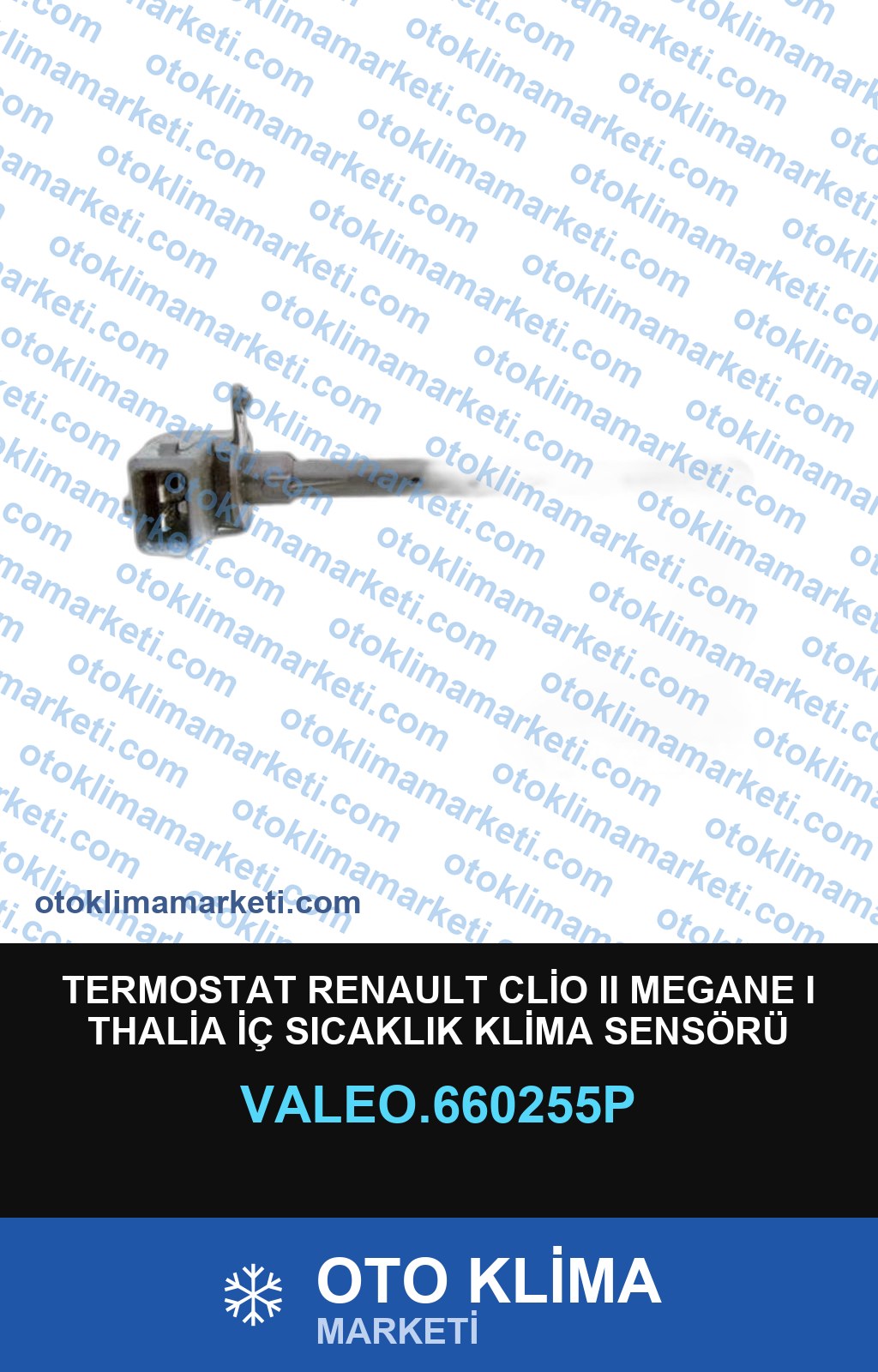 TERMOSTAT RENAULT CLİO II MEGANE I THALİA İÇ SICAKLIK KLİMA SENSÖRÜ