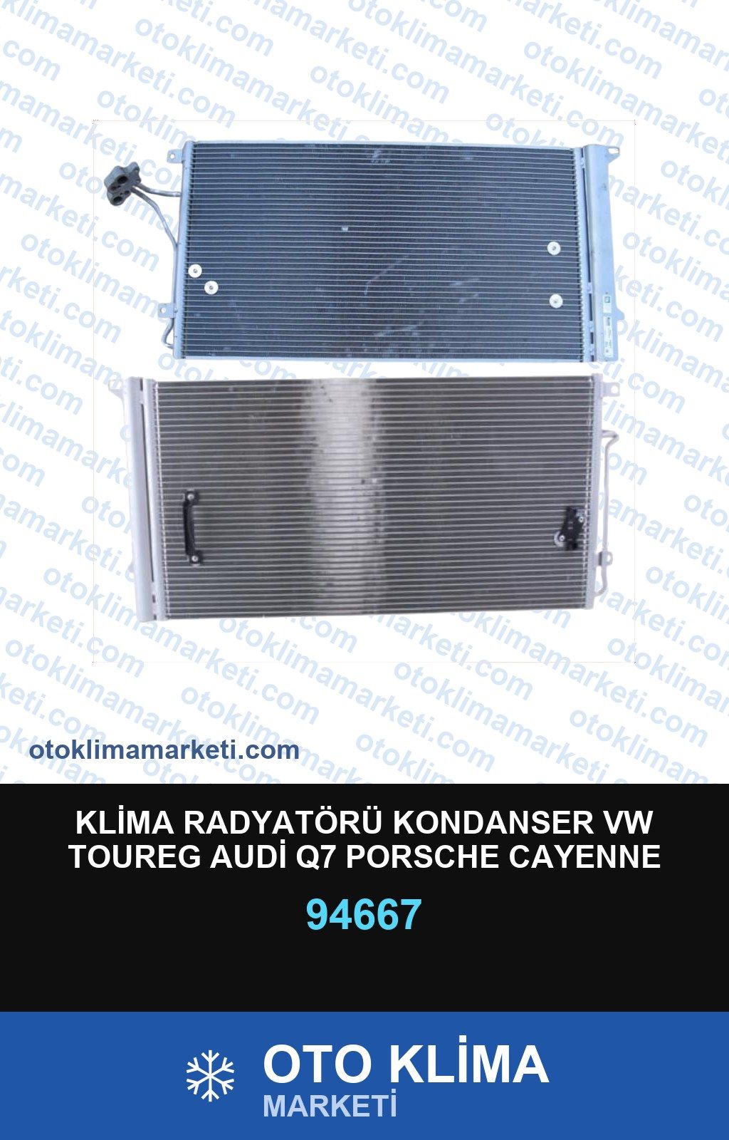 Klima Radyatörü Kondanser Porsche Panamera 3,0/3,6 940358 | Oto