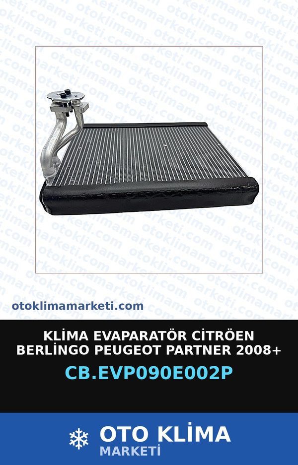 Klima Evaporatör Citröen Berlingo Peugeot Partner   2008+ (225-315-38MM) — EVAPORATÖR