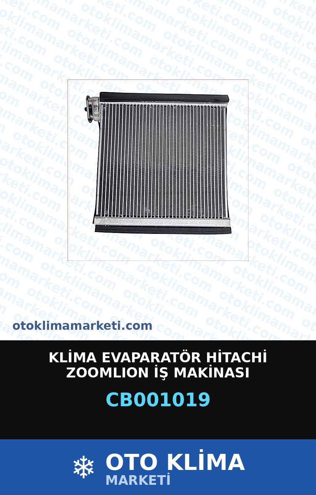 Klima Evaporatör Hitachi Zoomlıon İş Makinası — EVAPORATÖR