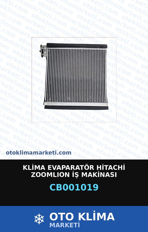 Klima Evaporatör Hitachi Zoomlıon İş Makinası — EVAPORATÖR