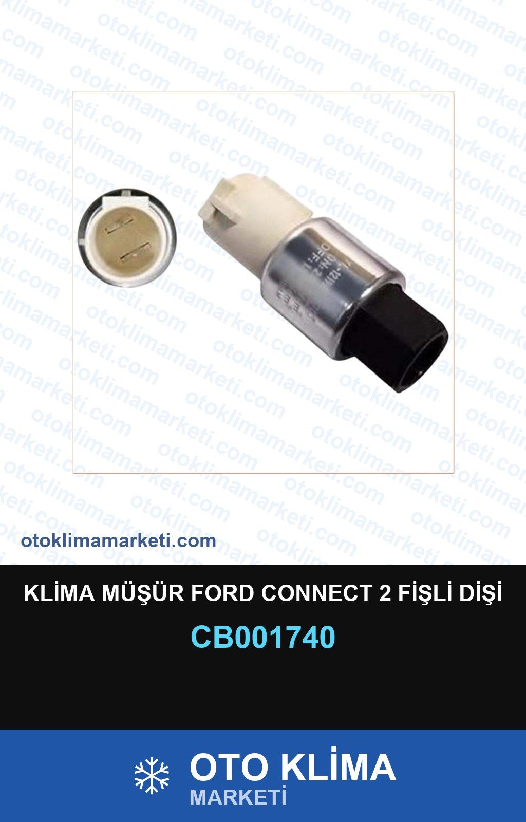 Klima Müşürü Ford Connect 2 Fişli Dişi — MÜŞÜRLER — Uyumlu: FORD