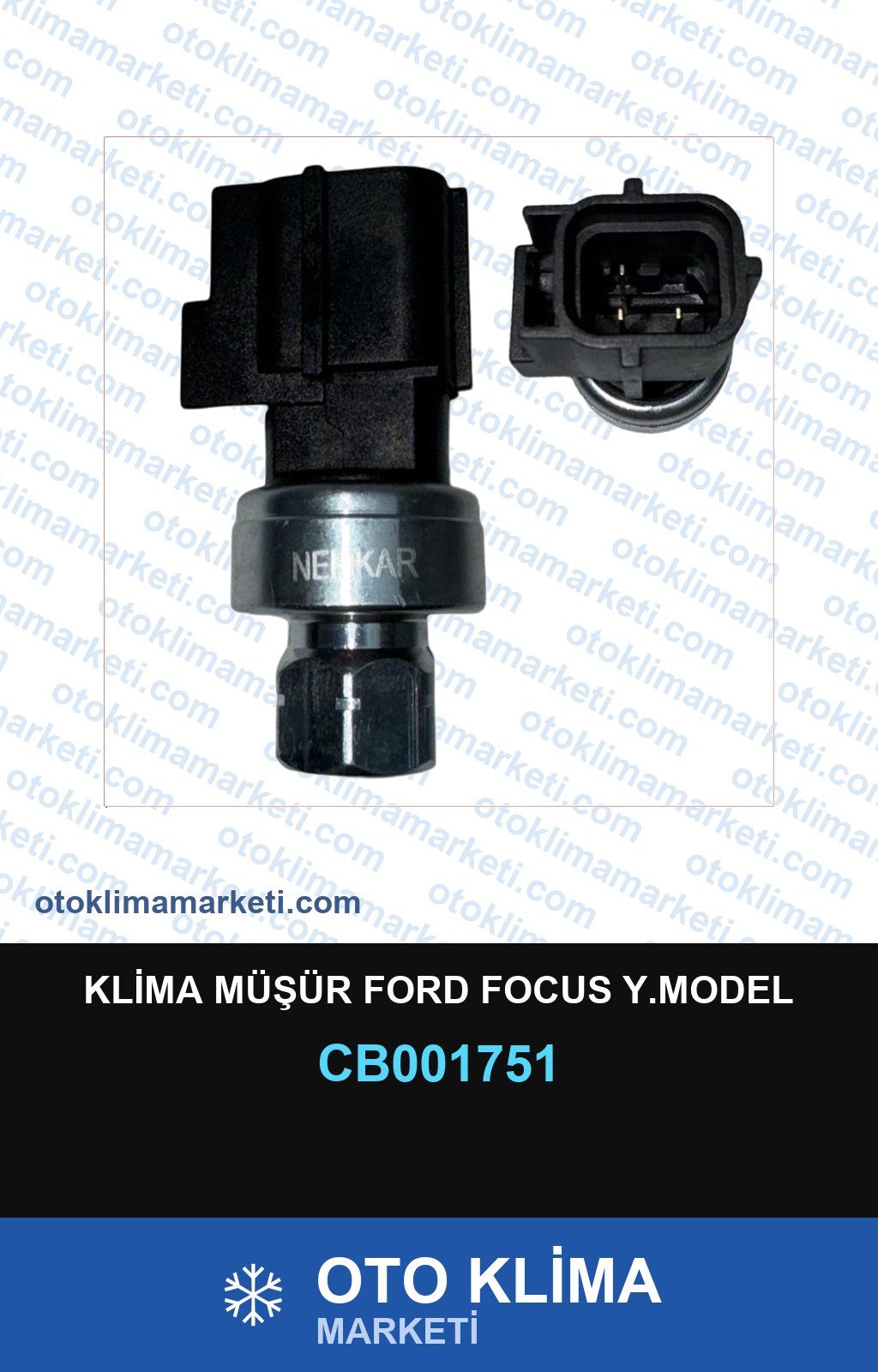 Klima Müşürü Ford Focus Y.Model — MÜŞÜRLER — Uyumlu: FORD