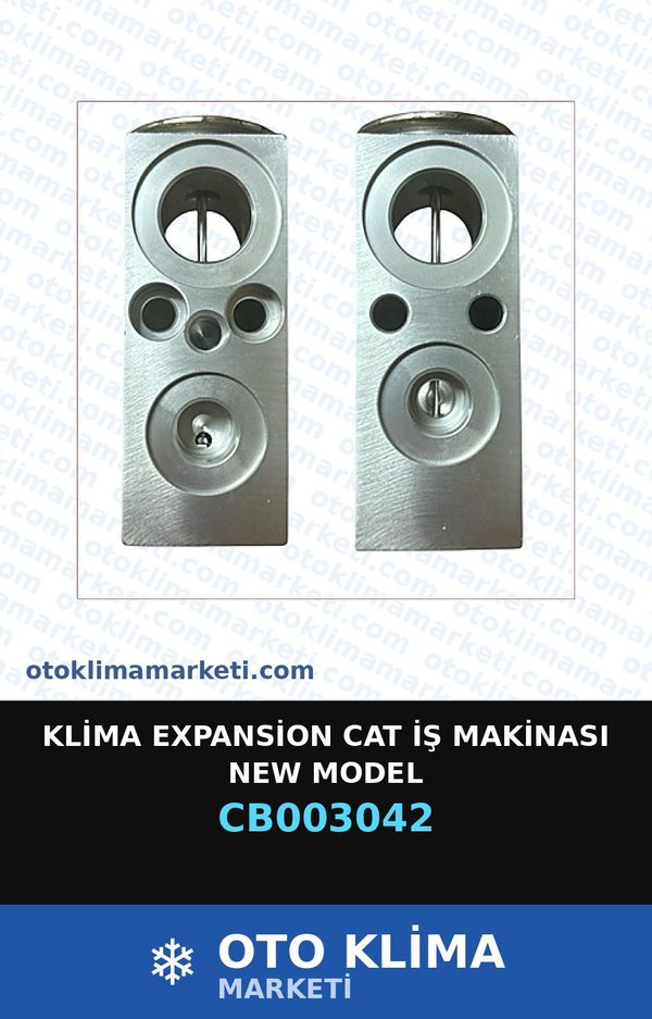 Klima Expansion CAT İş Makinası New Model — EXPANSION VALF