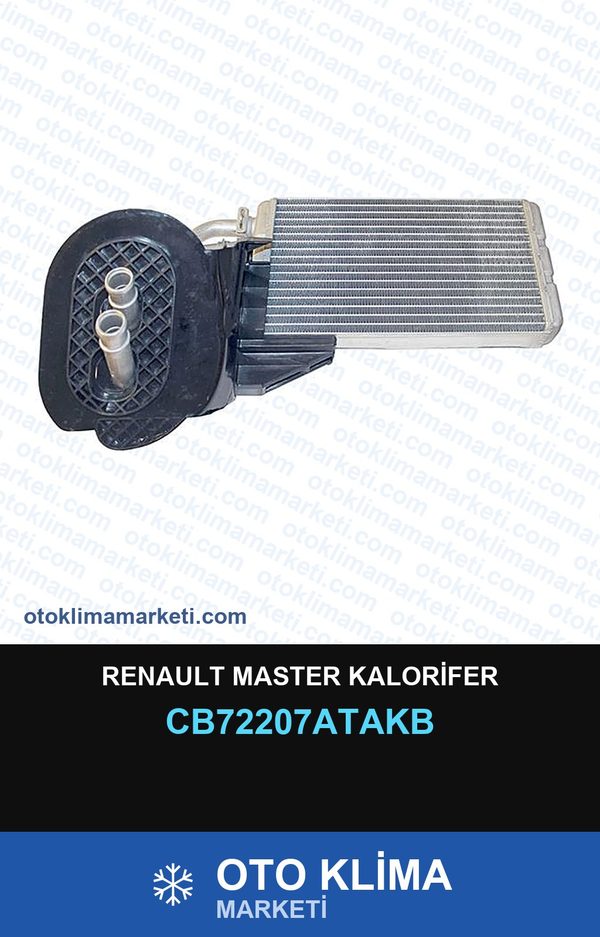 Renault Master Kalorifer — KALORİFER PETEĞİ — VEKA marka — Uyumlu: RENAULT