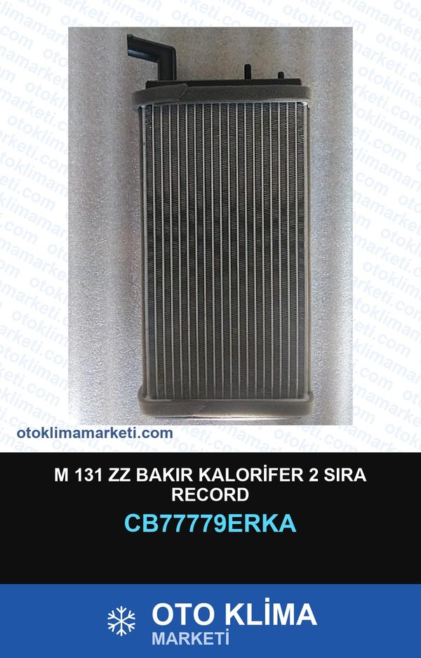 M 131 Zz Bakır Kalorifer 2 Sıra Record — KALORİFER PETEĞİ — ERKA marka