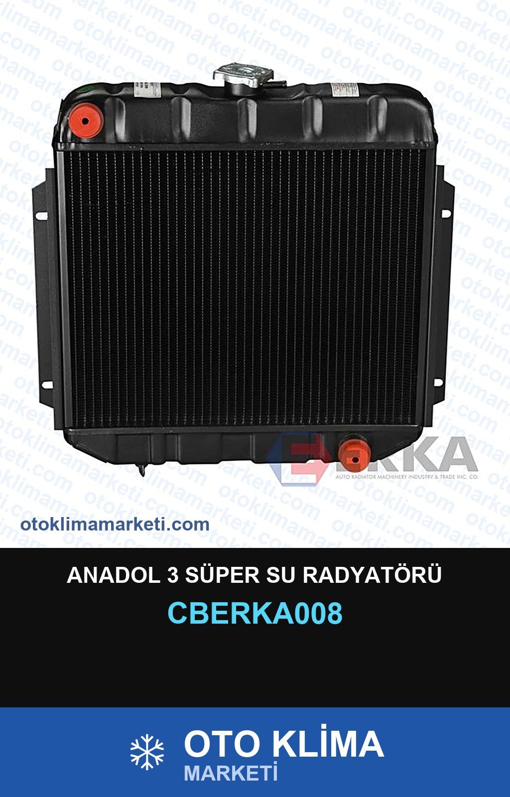 Anadol 3 Süper Su Radyatörü — SU RADYATÖRÜ — ERKA marka