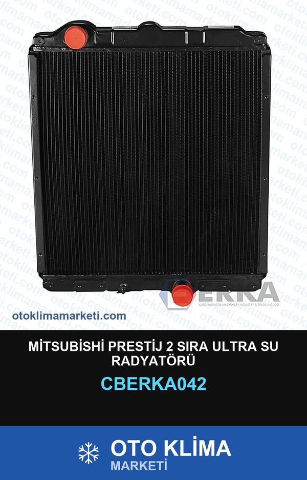Mitsubishi Prestij 2 Sıra Ultra Su Radyatörü — SU RADYATÖRÜ — ERKA marka — Uyumlu: MITSUBISHI