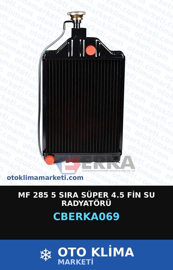 Mf 285 5 Sıra Süper 4.5 Fin Su Radyatörü — SU RADYATÖRÜ — ERKA marka