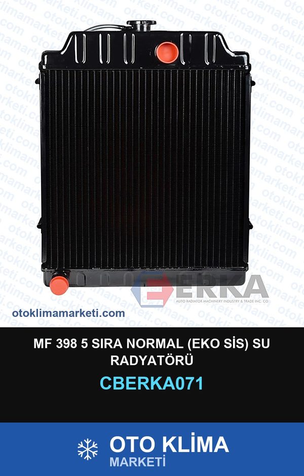 Mf 398 5 Sıra Normal (Eko Sis) Su Radyatörü — SU RADYATÖRÜ — ERKA marka