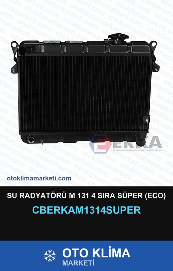 Su Radyatörü M 131 4 Sıra Süper (Eco) — SU RADYATÖRÜ — ERKA marka