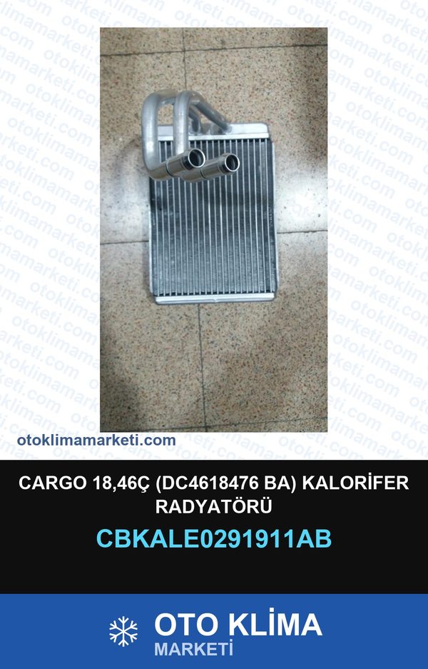 Cargo 18,46Ç (DC4618476 Ba) Kalorifer Radyatörü — KALORİFER PETEĞİ — KALE marka