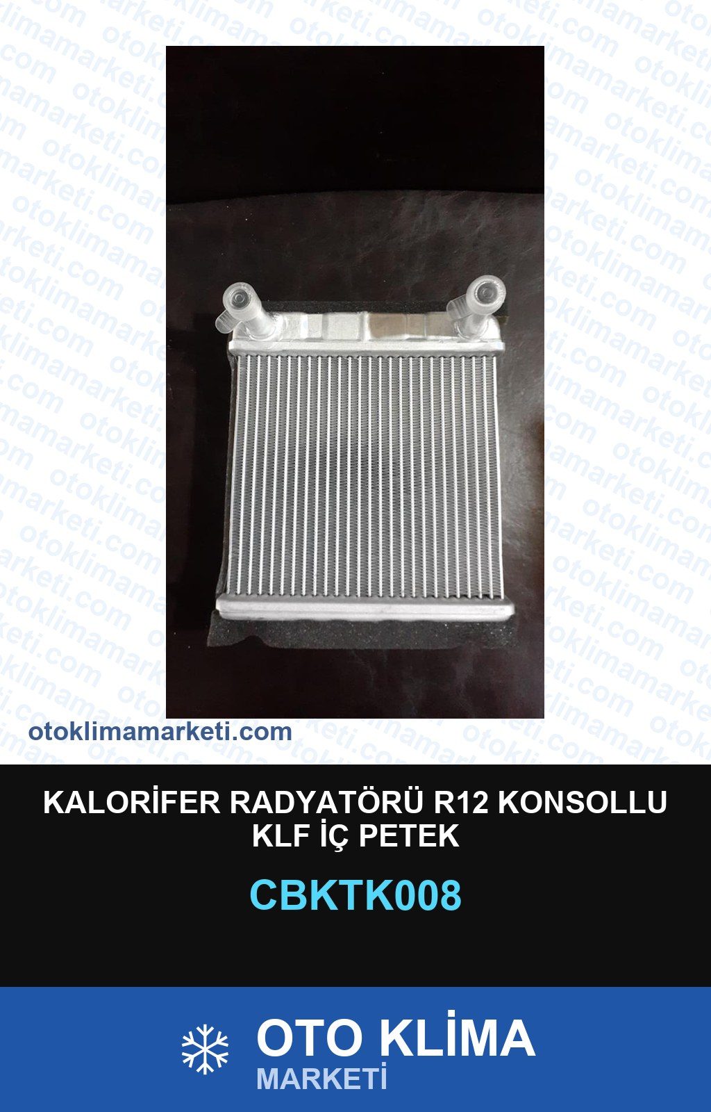 Kalorifer Radyatörü R12 Konsollu Klf İç Petek — KALORİFER PETEĞİ — TEKISI marka