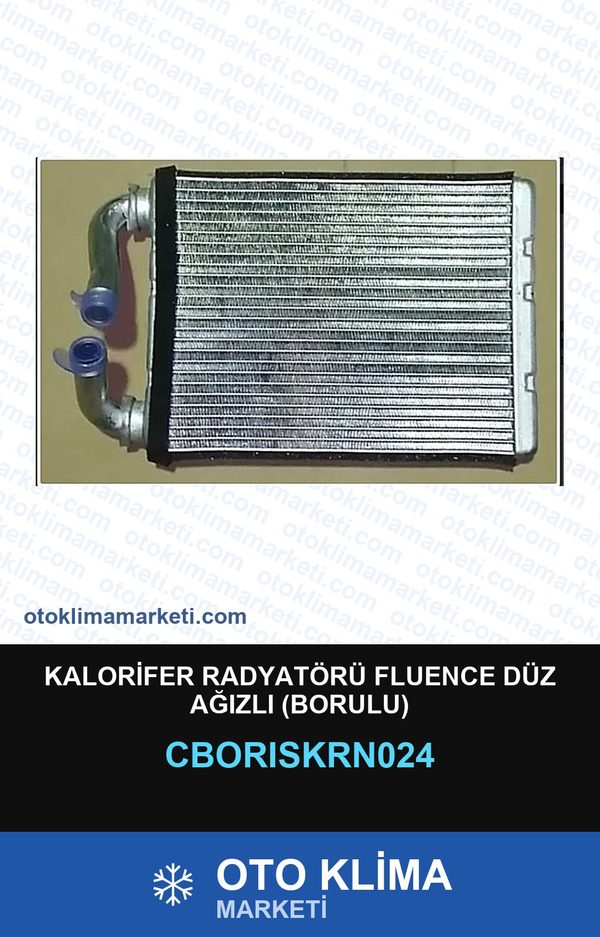 Kalorifer Radyatörü Fluence Düz Ağızlı (Borulu) — KALORİFER PETEĞİ — ORİS marka