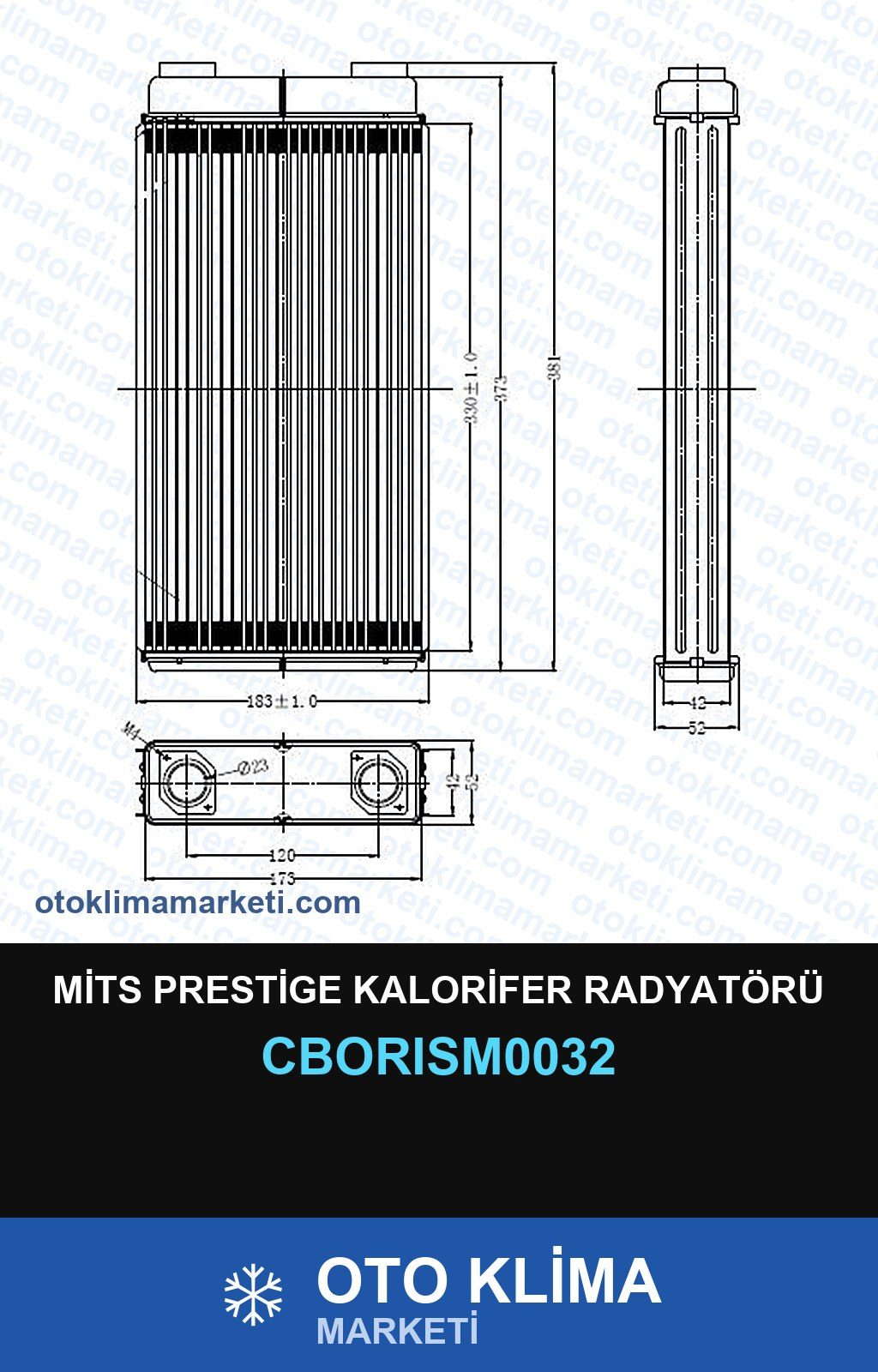 Mits Prestige Kalorifer Radyatörü — KALORİFER PETEĞİ — ORİS marka