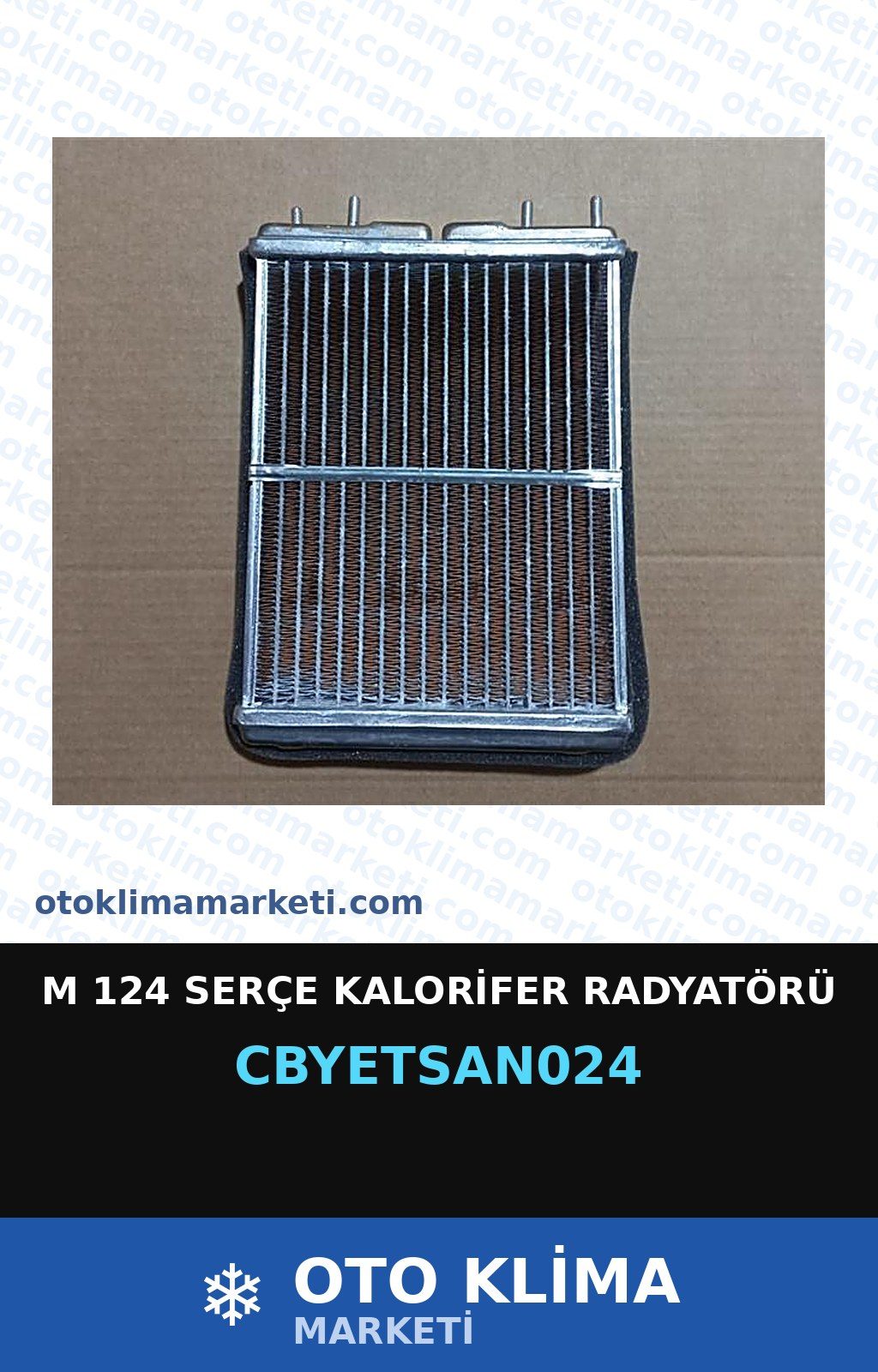 M 124 Serçe Kalorifer Radyatörü — KALORİFER PETEĞİ — YETSAN marka