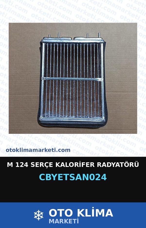 M 124 Serçe Kalorifer Radyatörü — KALORİFER PETEĞİ — YETSAN marka