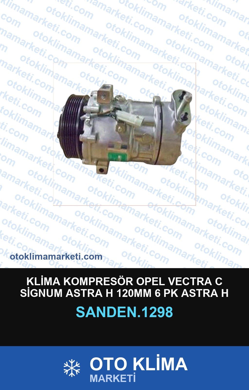 Klima Kompresör Opel Vectra C Signum Astra H 06040201 | Oto Klima